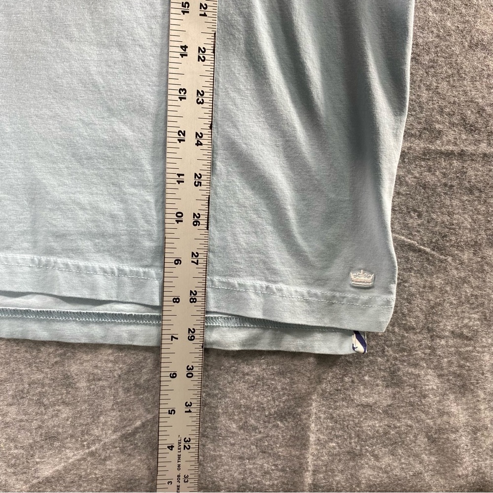 Peter Millar Mens Blue Contemporary Fit Seaside Wash Short Sleeve Polo Size XL - Picture 8 of 14